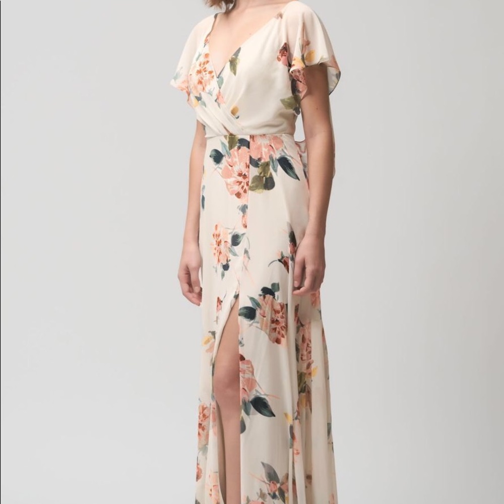 Jenny Yoo - Alanna - Obama Soft Sage Floral Print